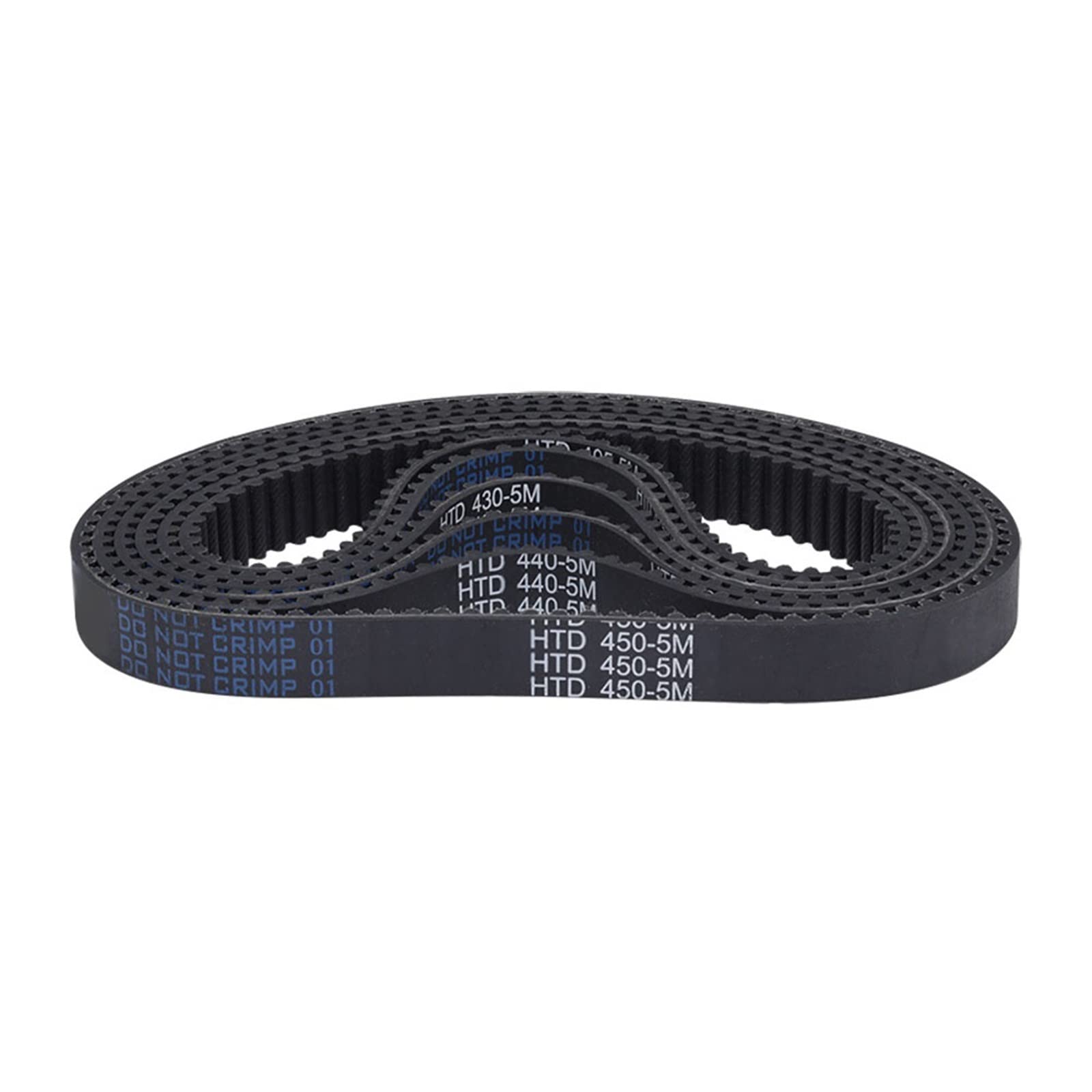 Neoprene Nylon Cord Belt HTD5M Rubber Timing Belt - 15mm Wide, 410mm ...