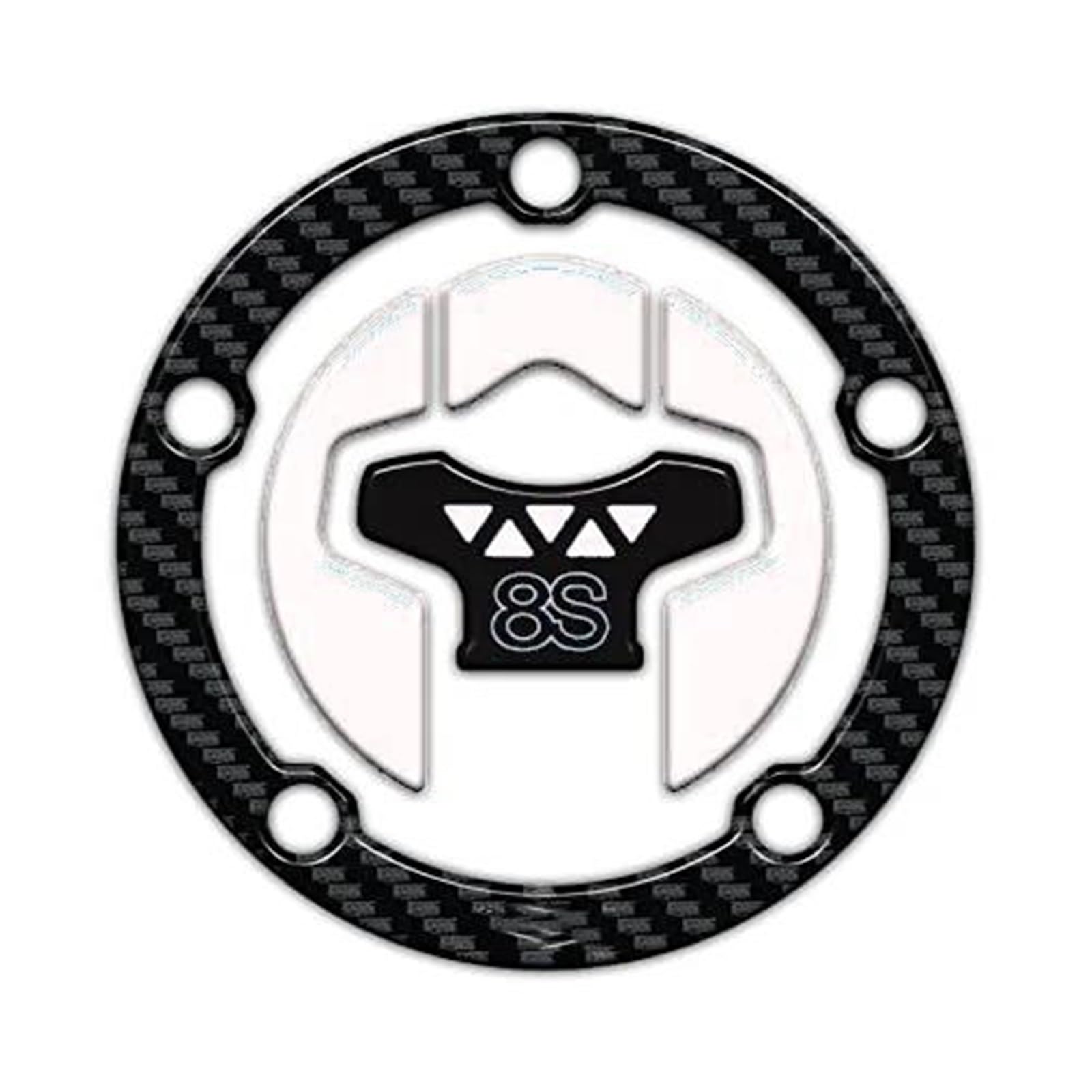 Csspdm Style 5 Motorcycle Accessories Carbon Fiber Fuel Tank Sticker Cap Decal For Suzuki Gsx 8S 2023(Style 5)