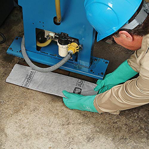 Image of PIG 4 in 1 Absorbent Mat Roll in Dispenser Box - 16 inch x 80' - 9-Gallon Absorbency - MAT284