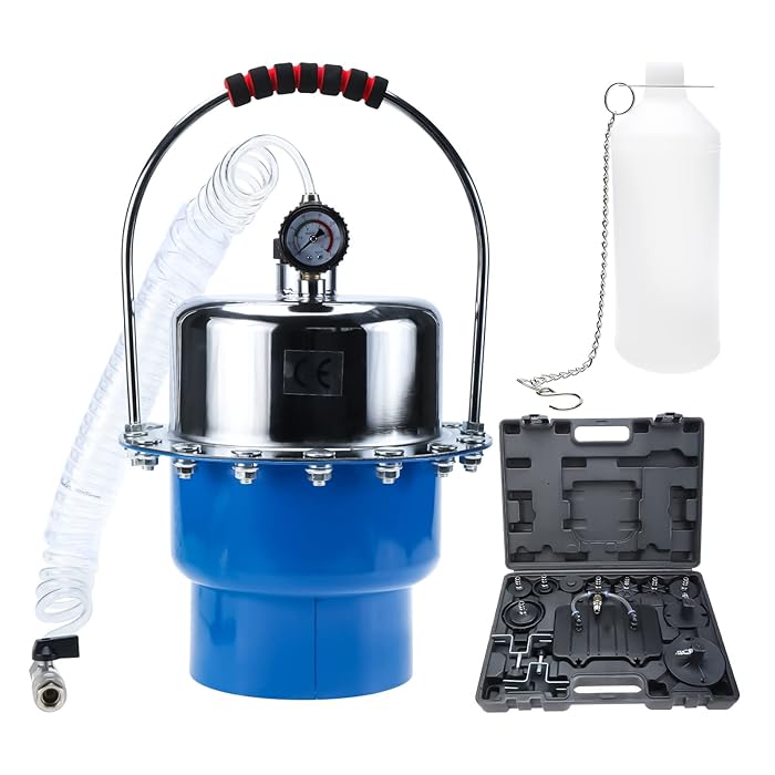 Buy KUNTEC Brake Bleeder Kit Air Pressure Pneumatic Brake Clutch Fluid