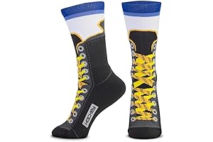 Hockey Skate Woven Mid Calf Socks