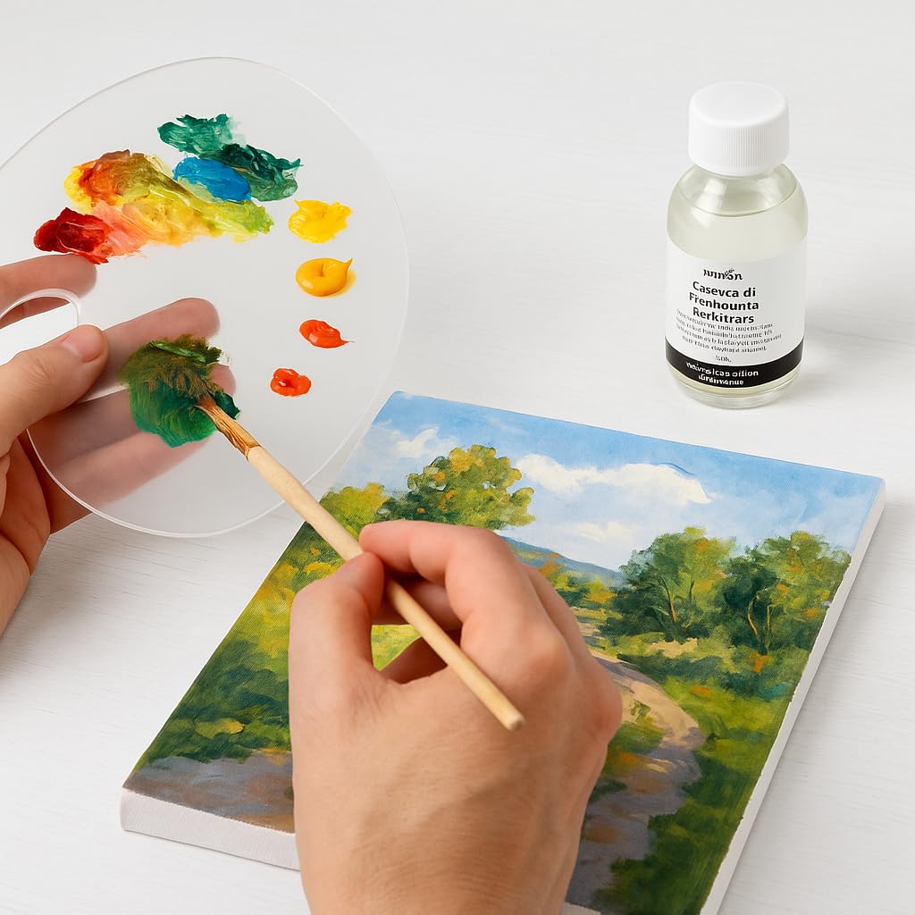 Pryma Essenza di Trementina Rettificata Incolore 125 Ml per Pittura Ad Olio e Pulizia Tavolozze