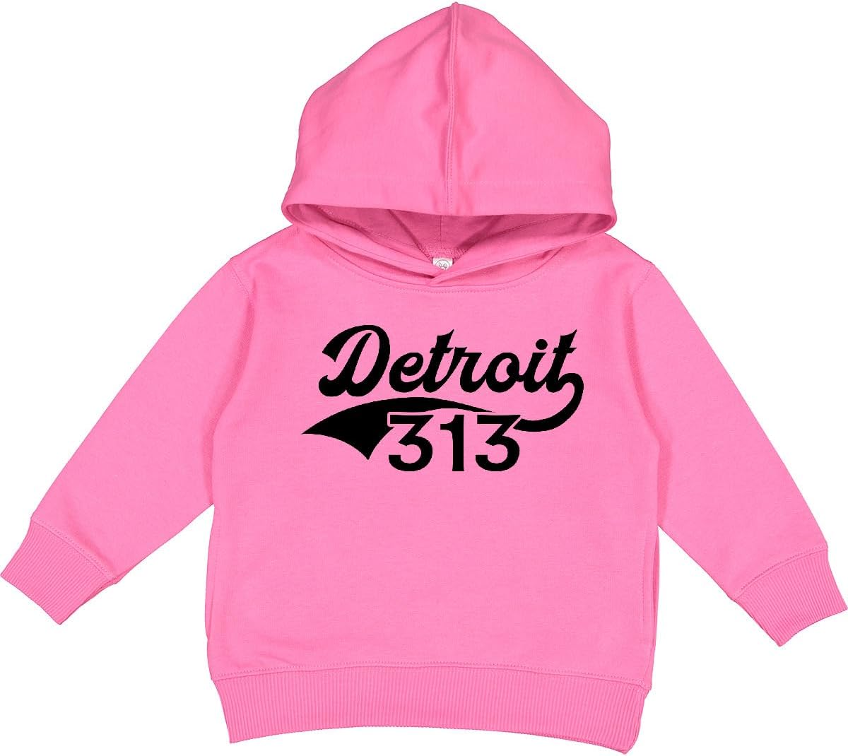 inktastic Detroit 313 Toddler Hoodie