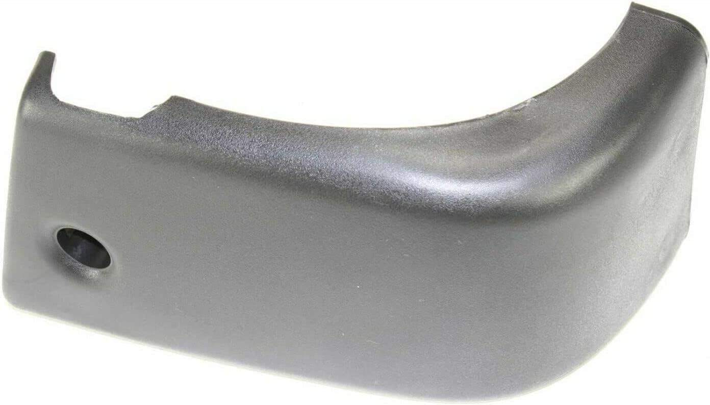 I-Match Auto Parts Front Left Driver Side Bumper End Black Primed Finish Plastic For 1984-1989 Toyota 4RUNNER, 1984-1988 Toyota 4WD 5210389106 TO1004157