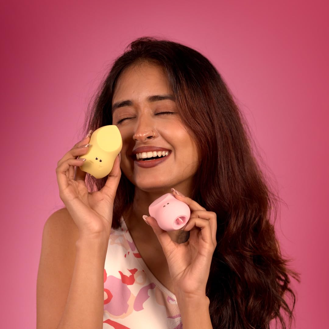 That Sassy Thing Tickle Full Body Electric Pain Relief Massager, Electric, Rechargeable, Waterproof, Mini Massage Machine, 120 Days Warranty - Pastel Pink That Sassy Thing Tickle Full Body Electric Pain Relief Massager, Electric, Rechargeable, Waterproof, Mini Massage Machine, 120 Days Warranty - Pastel Pink