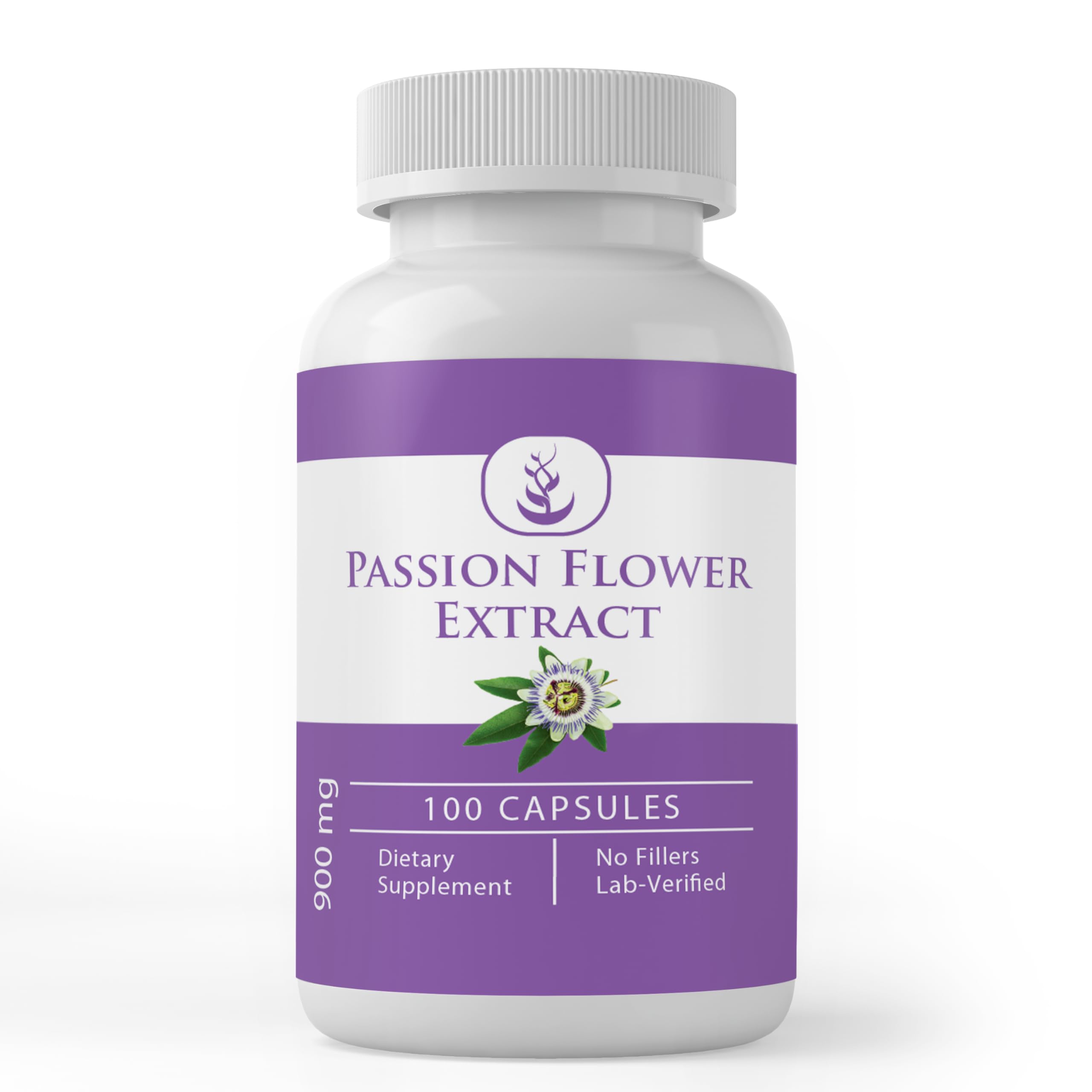 PURE ORIGINAL INGREDIENTS Passion Flower Extract, (100 Capsules) Always Pure, No Additives or Fillers, Lab Verified