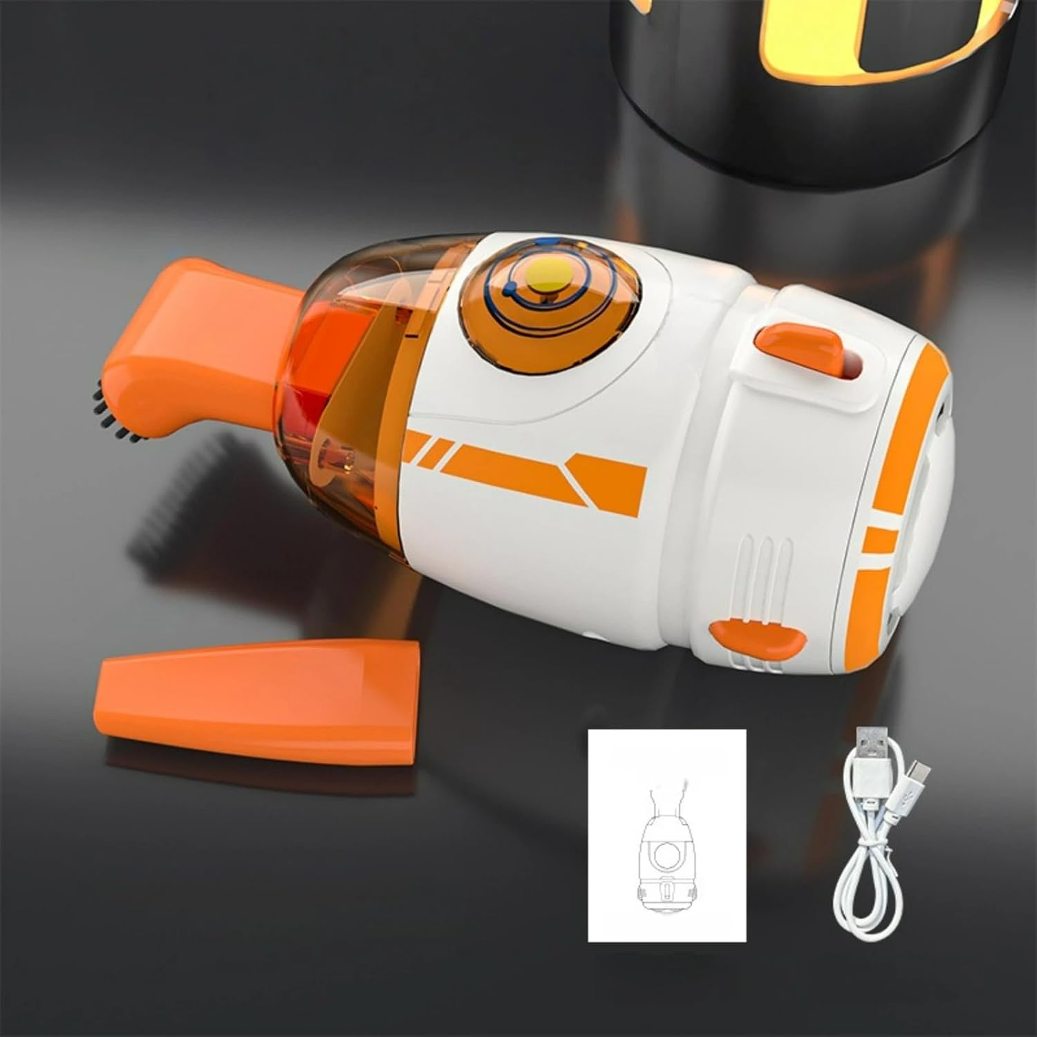 Computer Stofzuiger, Elektrische USB Opladen Nachtlampje Handheld Desktop Cleaner, Rubber Schavingen Mini Toetsenbord Stof