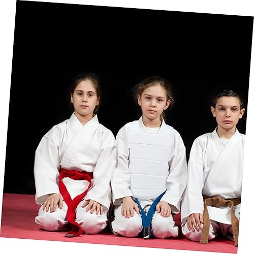 Miniatura 4 de FOYTOKI 1 unid herramientas de protección de pecho para niños pequeños almohadilla de pecho boxeo cuerpo protector de costilla de boxeo