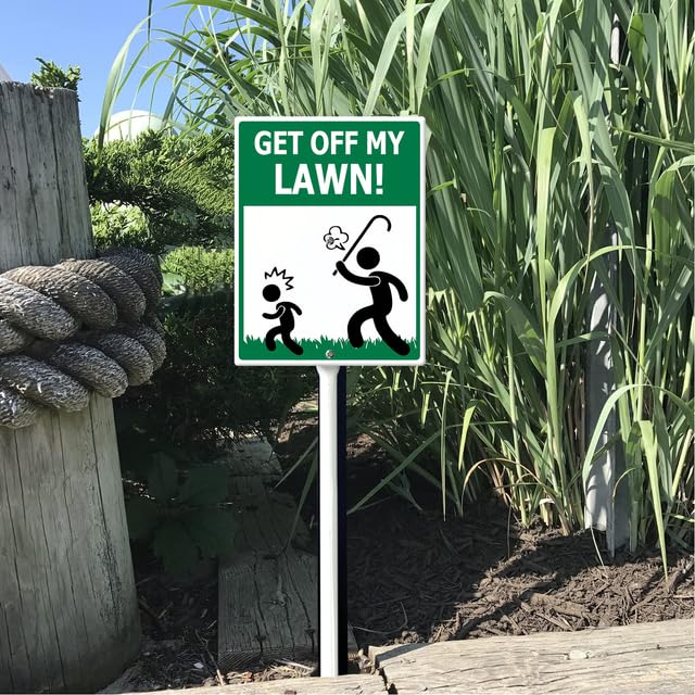 Panneau Décoratif Aluminium 'Goat Crossing' - 20x30 Cm, Pour Jardin, Pelouse, Décoration Extérieure