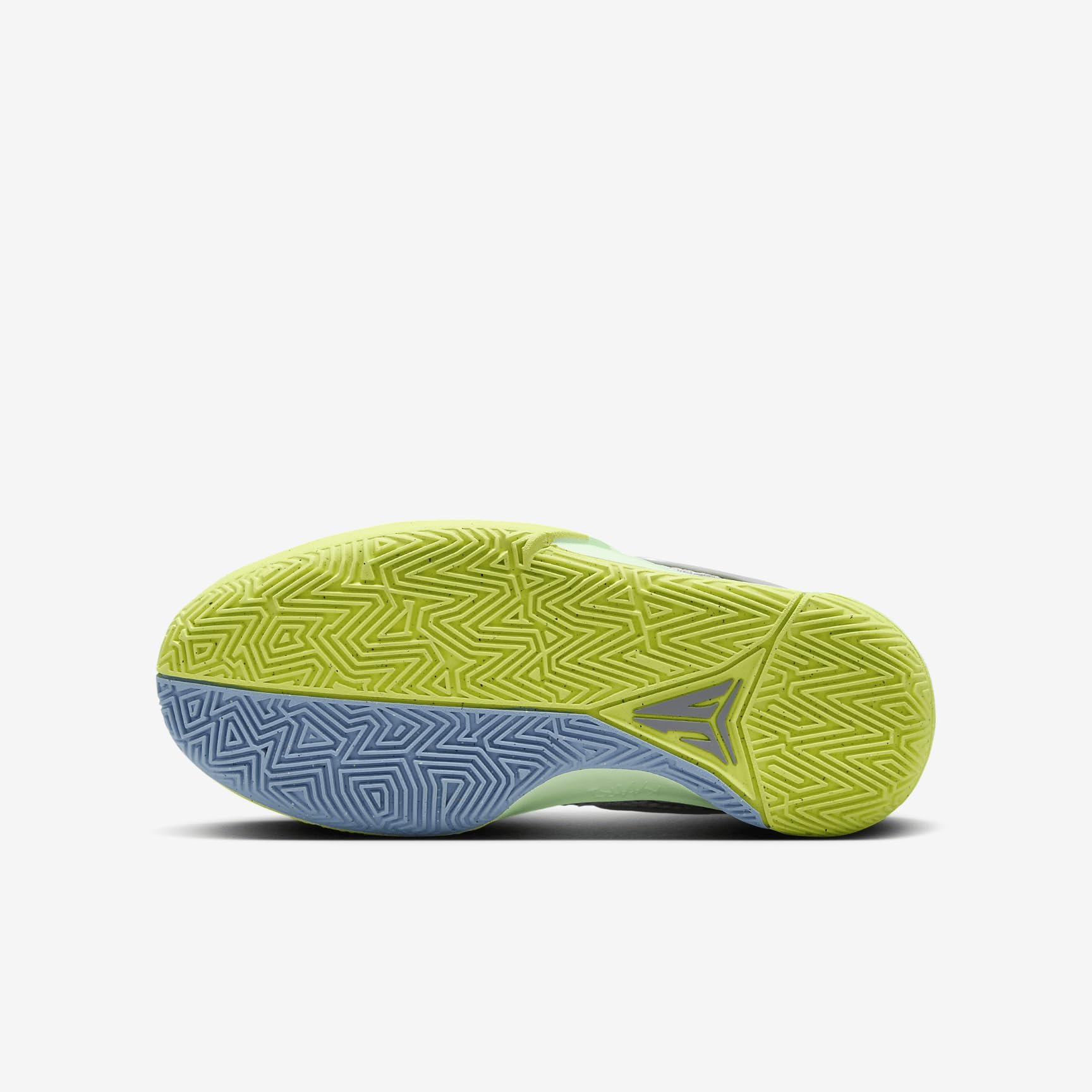 Nike Ja 1 Big Kids' Basketball Shoes (DX2294-003, Light Silver/Cyber/Cool Grey/Granite) Size 4