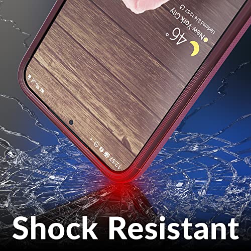 Image of Crave for Samsung Galaxy S23 Plus Case, Shockproof Protection Dual Layer Case for Samsung Galaxy S23 Plus (6.6 inch) - Berry