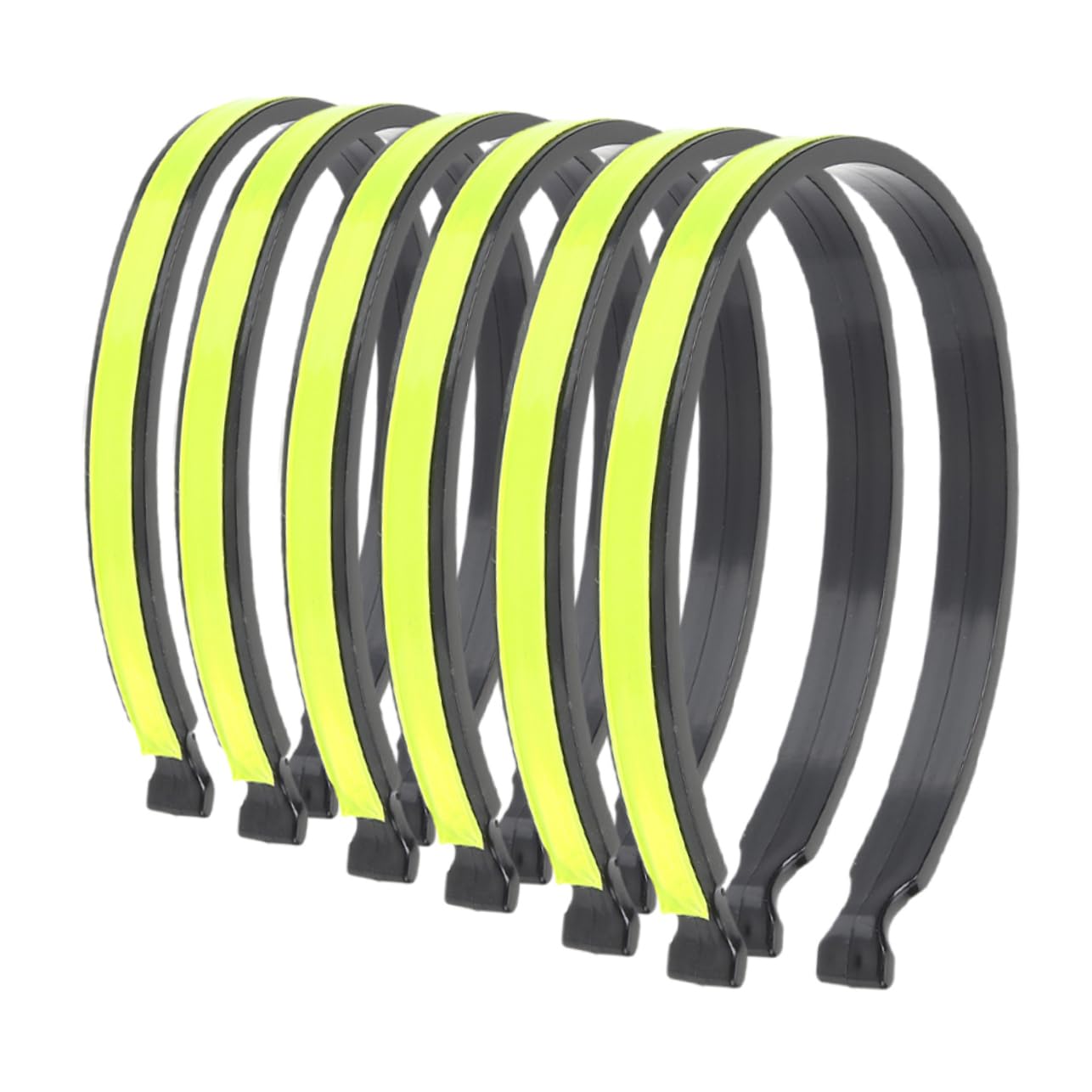 Toddmomy 3pairs Lightweight Reflective Cycling Trouser Clips High Visibility Pant Leg Straps for Night Riding Unisex Cycling Gear to Protect Pants and Enhance Safety