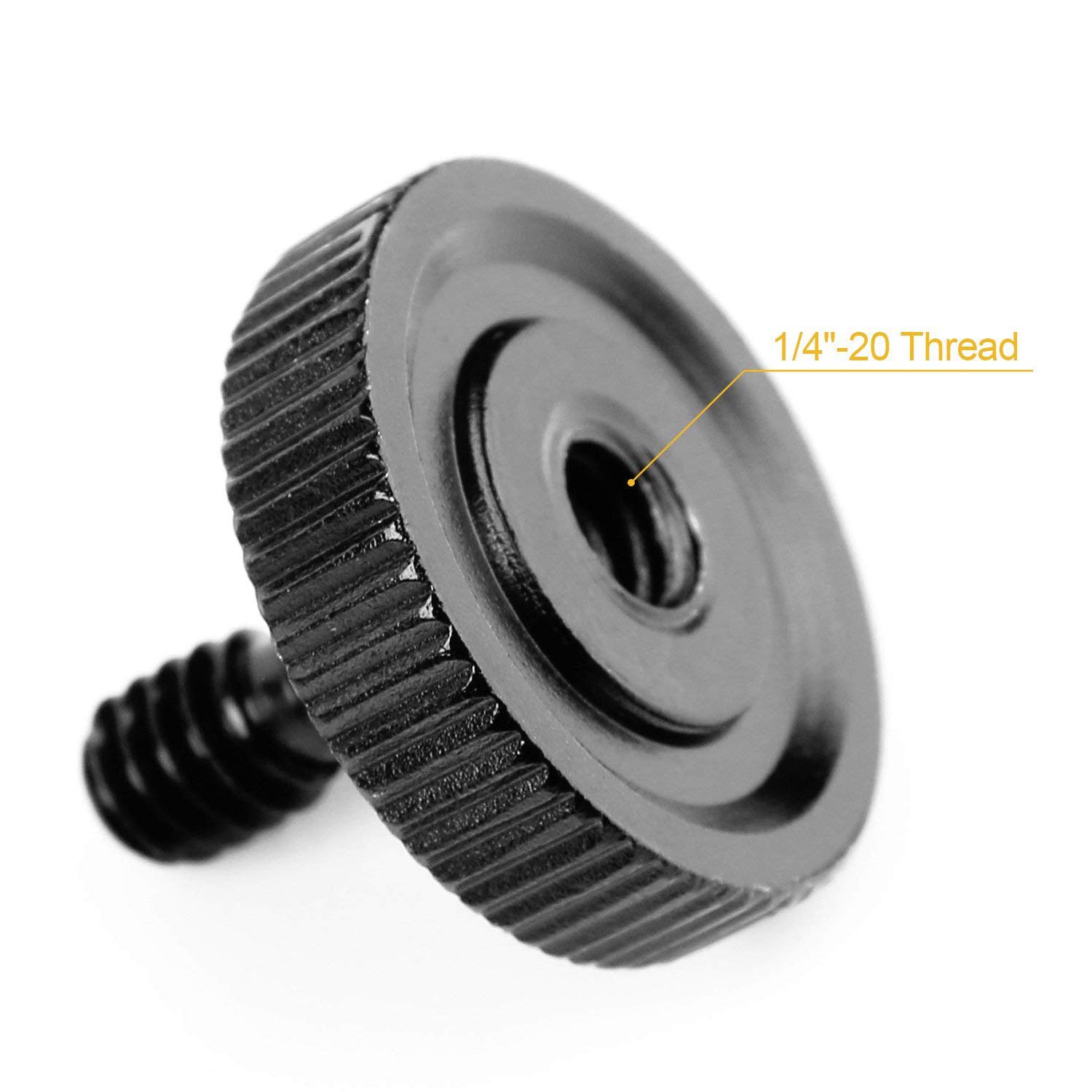 XZANTE Inbusschroef camera snelspanner schroef 1/4 inch L houder schroef bodem adapter 1/4 inch - 20 binnendraad (2 stuks