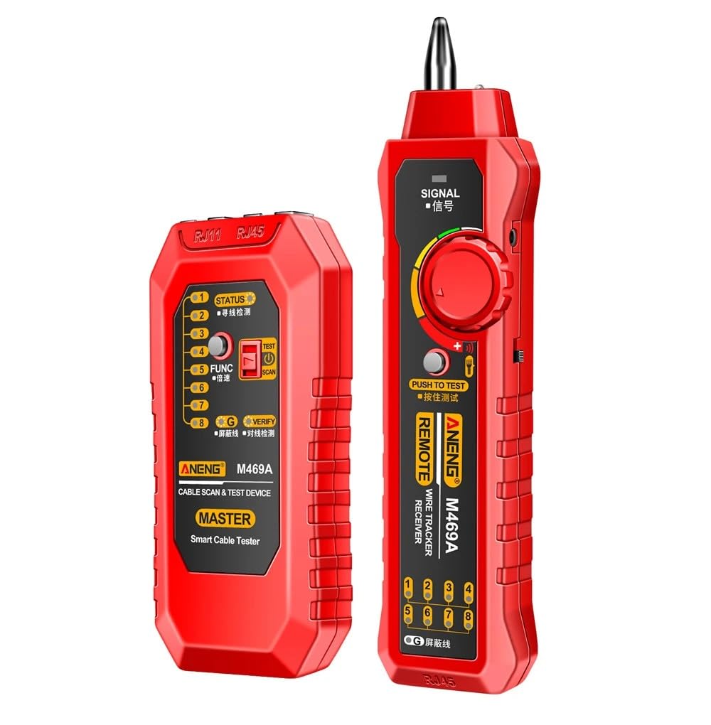 See full amazon price history chart for amiciTools Network Cable Tracker, Wire Break Point Tester for Network Cable (RJ45), Ethernet LAN, Telephone Line (RJ11) with Flashlight and Adjustable Beep-Volume Level amiciTools Network Cable Tracker, Wire Break Point Tester for Network Cable (RJ45), Ethernet LAN, Telephone Line (RJ11) with Flashlight and Adjustable Beep-Volume Level (B0CYH6DRQP) Amazon Price History, Amazon Price Tracker