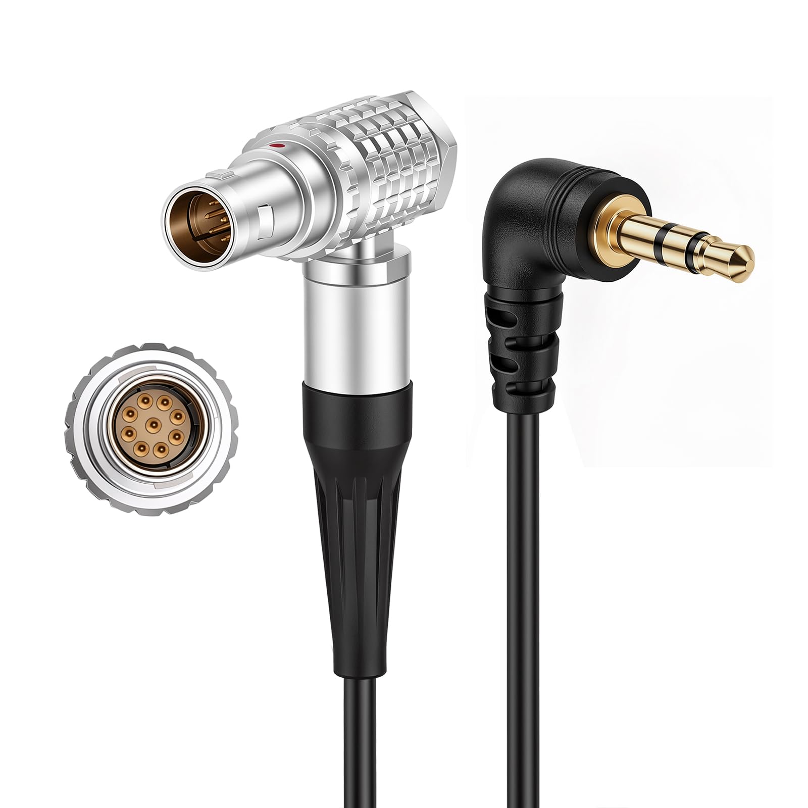 Tentacle Sync 3.5mm to Right Angle EXT 9 Pin Timecode Cable for RED Komodo 6K Camera (Elbow 9 Pin)-picture-20