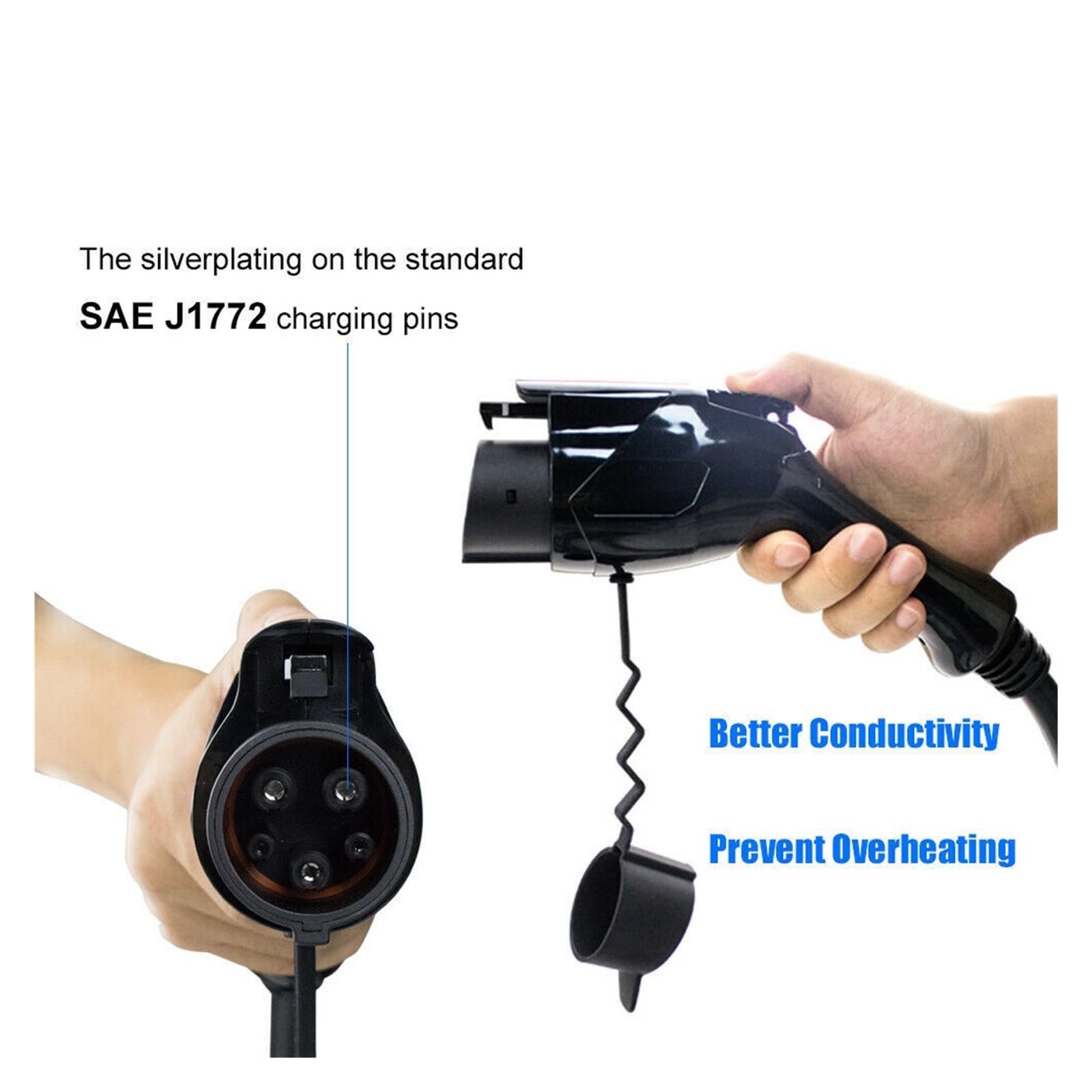 Amazon.co.jp: ev充電ケーブル EV 充電器 J1772 電気自動車車充電