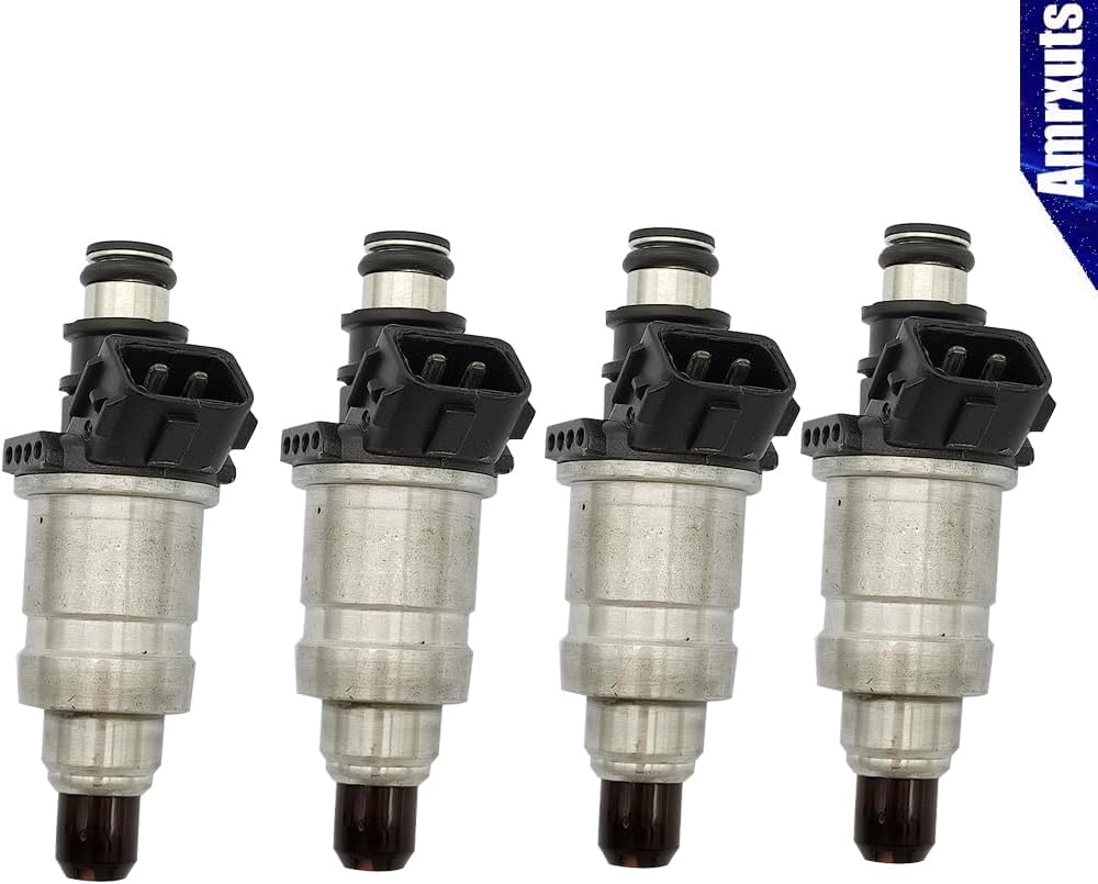 Amrxuts 06164-P2J-000 4pcs Fuel Injectors for 1998 Honda Accord 2.3L Civic 1.6L CR-V 2.0L Odyssey 2.3L for 1996-1998 RL 3.5L TL 3.2L Integra 1.8L for 1999 CL 06164P5M000, FJ443