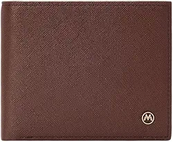 Carteira Masculina Slim De Couro Anti Roubo Compacta Portátil Para Cartões Dinheiro Com Caixa De Presentear Estilo Prática Anti-furto Proteção RFID - MANDU