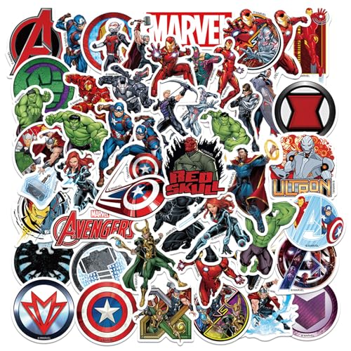 LTZSTONE 50 Pcs Hero and His Friends Themed Stickers for Water Bottles, Motivational Stickers for Teens, Students, Teachers, Employees, Vinyl...