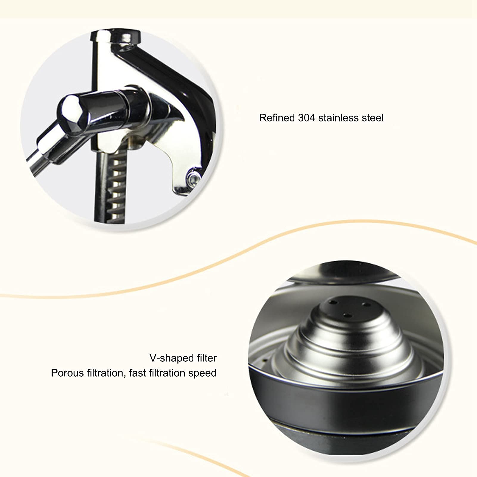 Exprimidor De Limón, Exprimidor Manual Fácil De Usar Accesorio De Cocina Para Naranjas Para Pomelos Para Limones Para Granadas Para Limas