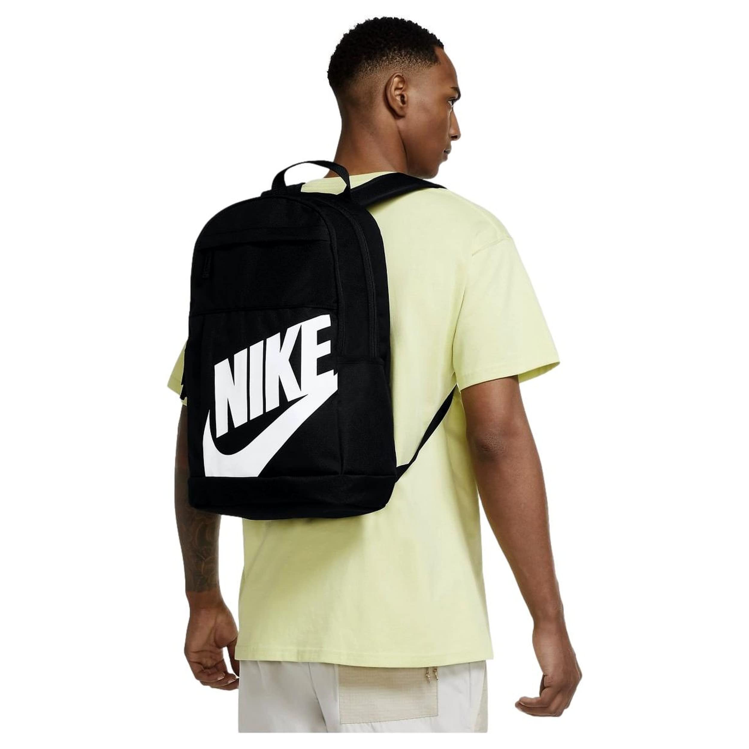 Nike DD0559 Elemental Sports Sac à dos unisexe pour adulte Noir/blanc Taille unique