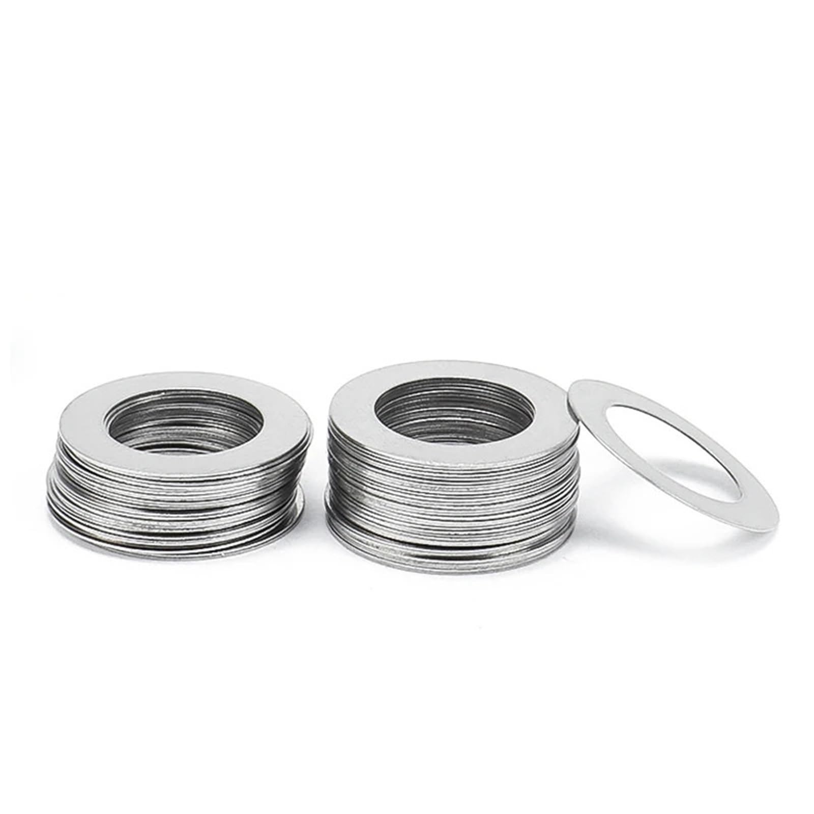 300 Uds 304 arandela plana ultrafina de acero inoxidable M3-M14 junta cuña ajuste Para Tornillos(M10x16,Thickness 0.3mm)