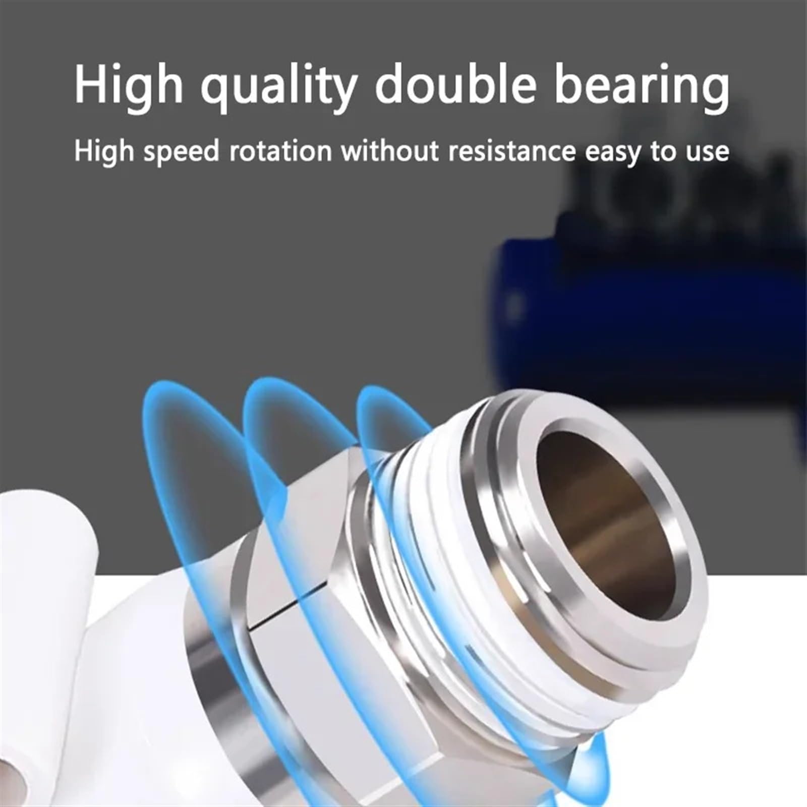 High Speed Rotation Connector 360 ° Rotary Connectors Pneumatic Air ...