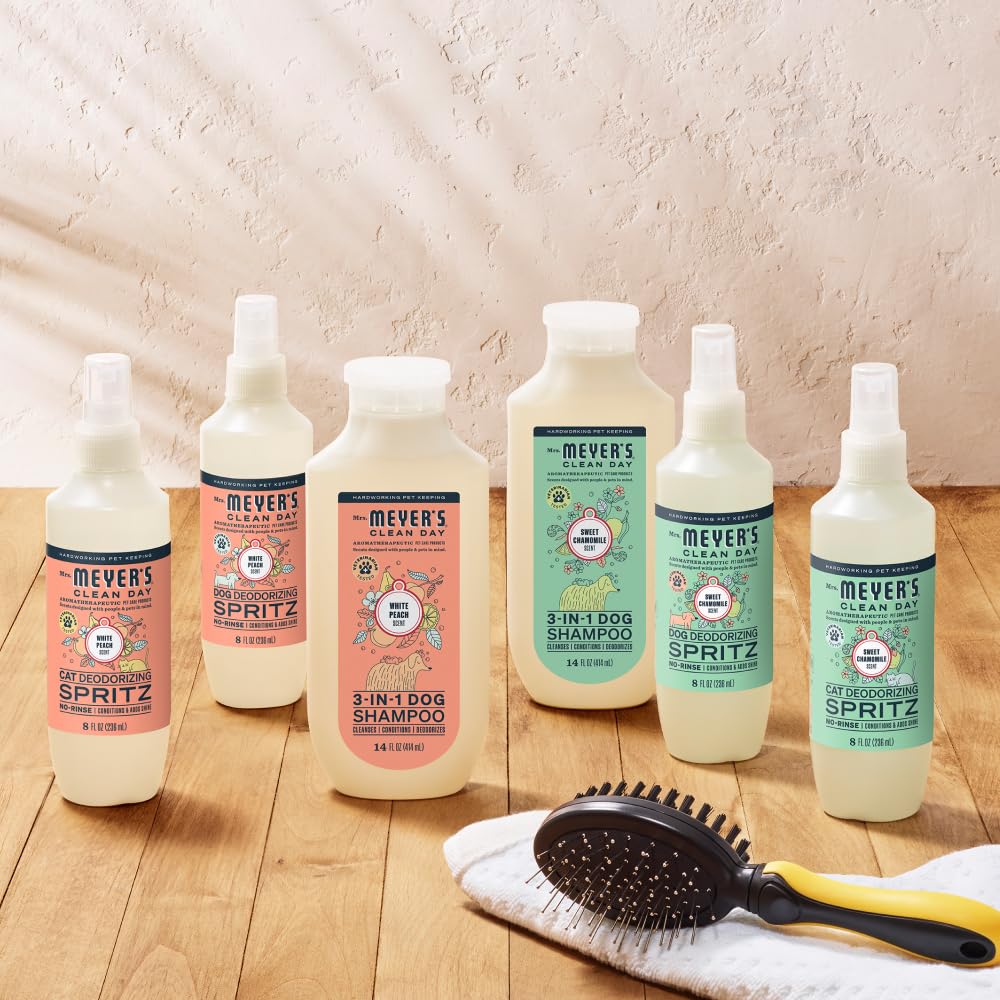 MRS. MEYER'S Clean Day Dog Deodorizing Spray, White Peach Scent, 8oz - image 7