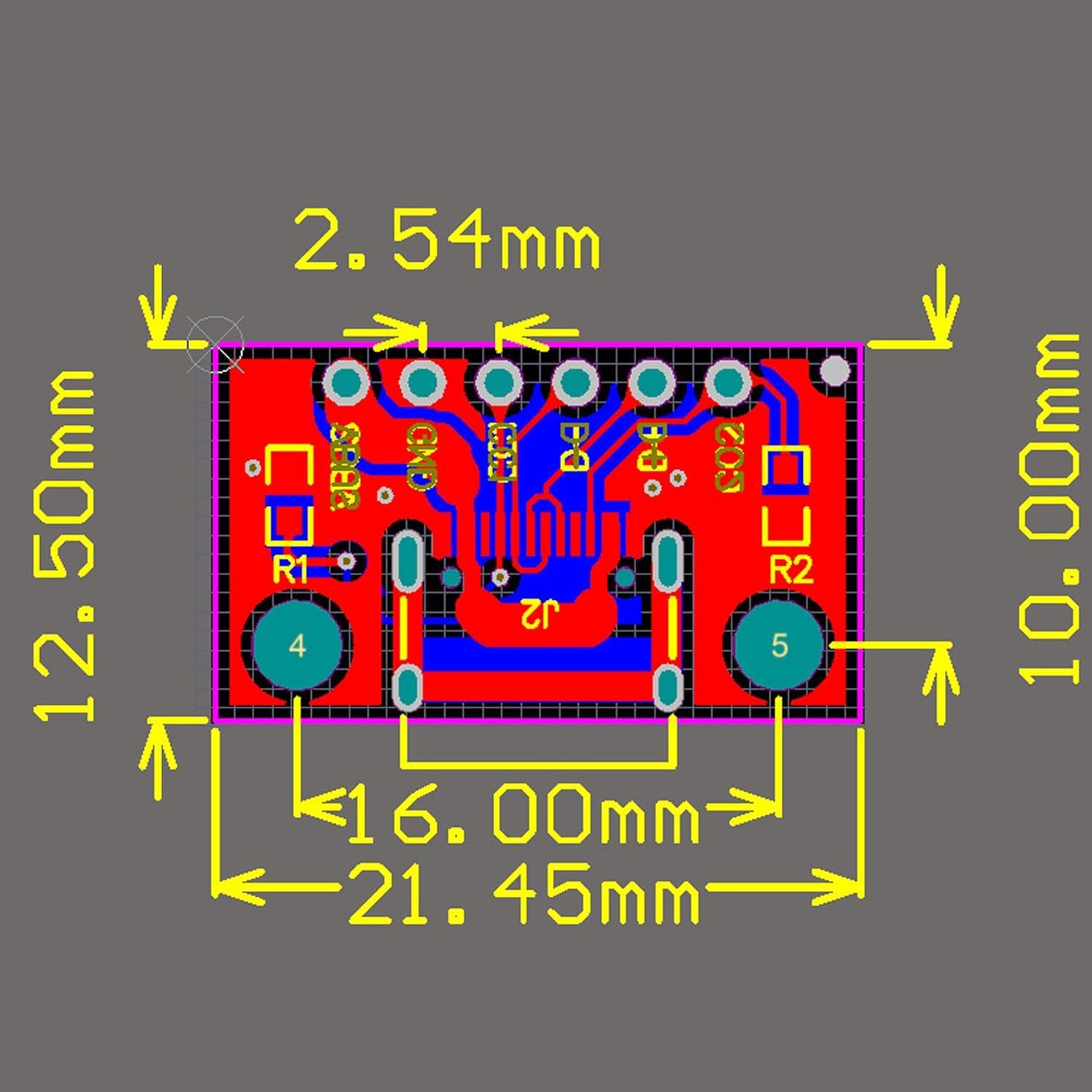 5 sztuk gniazda USB 3.1 typu C Breakout Board DIY, 6 pinów 2,54 mm USB-C BreakoutBoards DIY Breakout Board z płytką konwerterową PCB