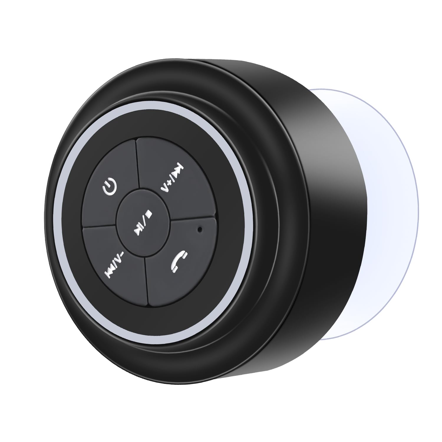 Cassa Doccia Bluetooth 5.3, Cassa Bluetooth Doccia con Luce RGB, IP7 Impermeabile Speaker Bluetooth con Ventosa, 8 Ore Stereo, Chiamata Senza Mani, Altoparlante Portatile per Bagno Piscina