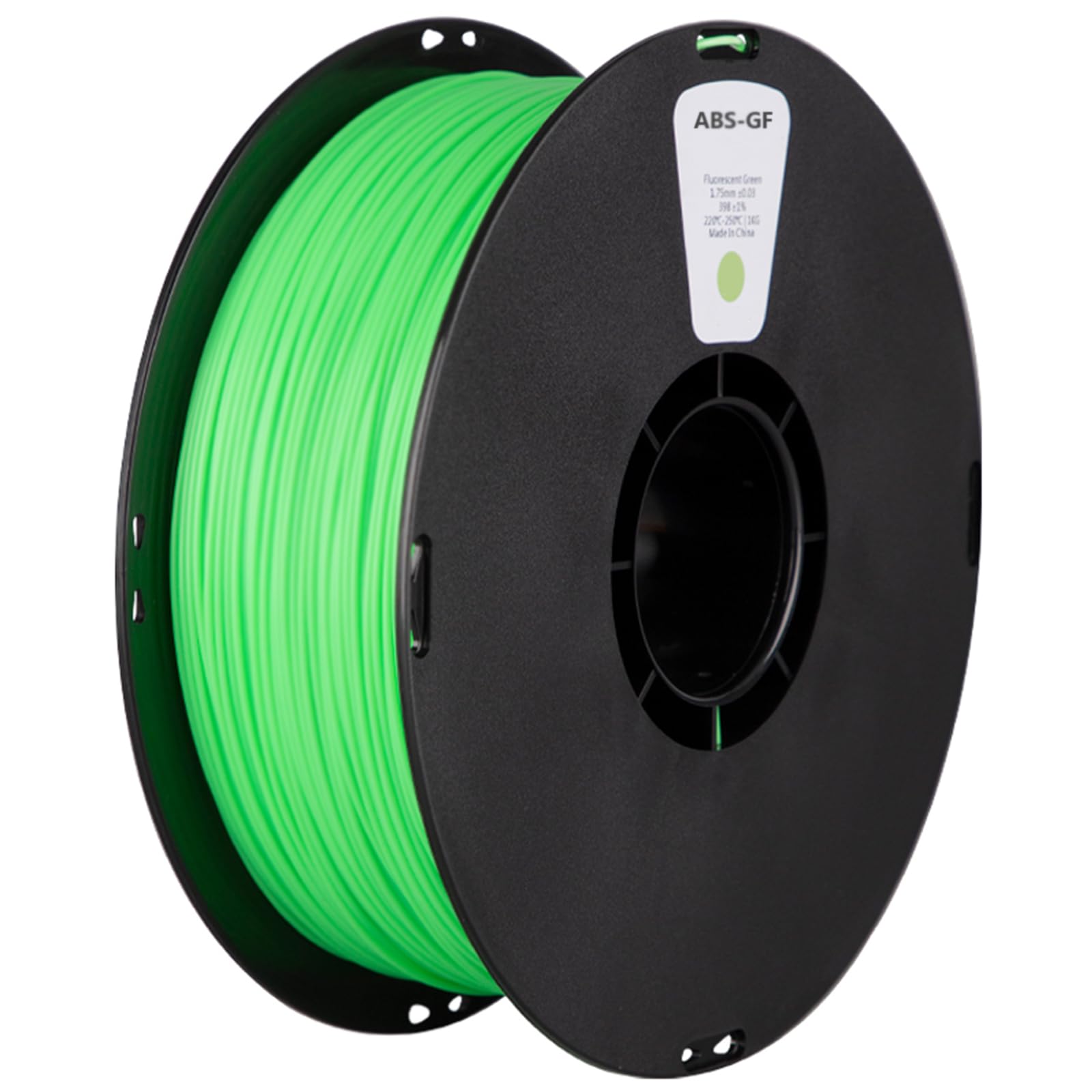 ABS-GF-Filament 1,75 mm, glasfasergefülltes Druckerfilament, 1-kg-Spule