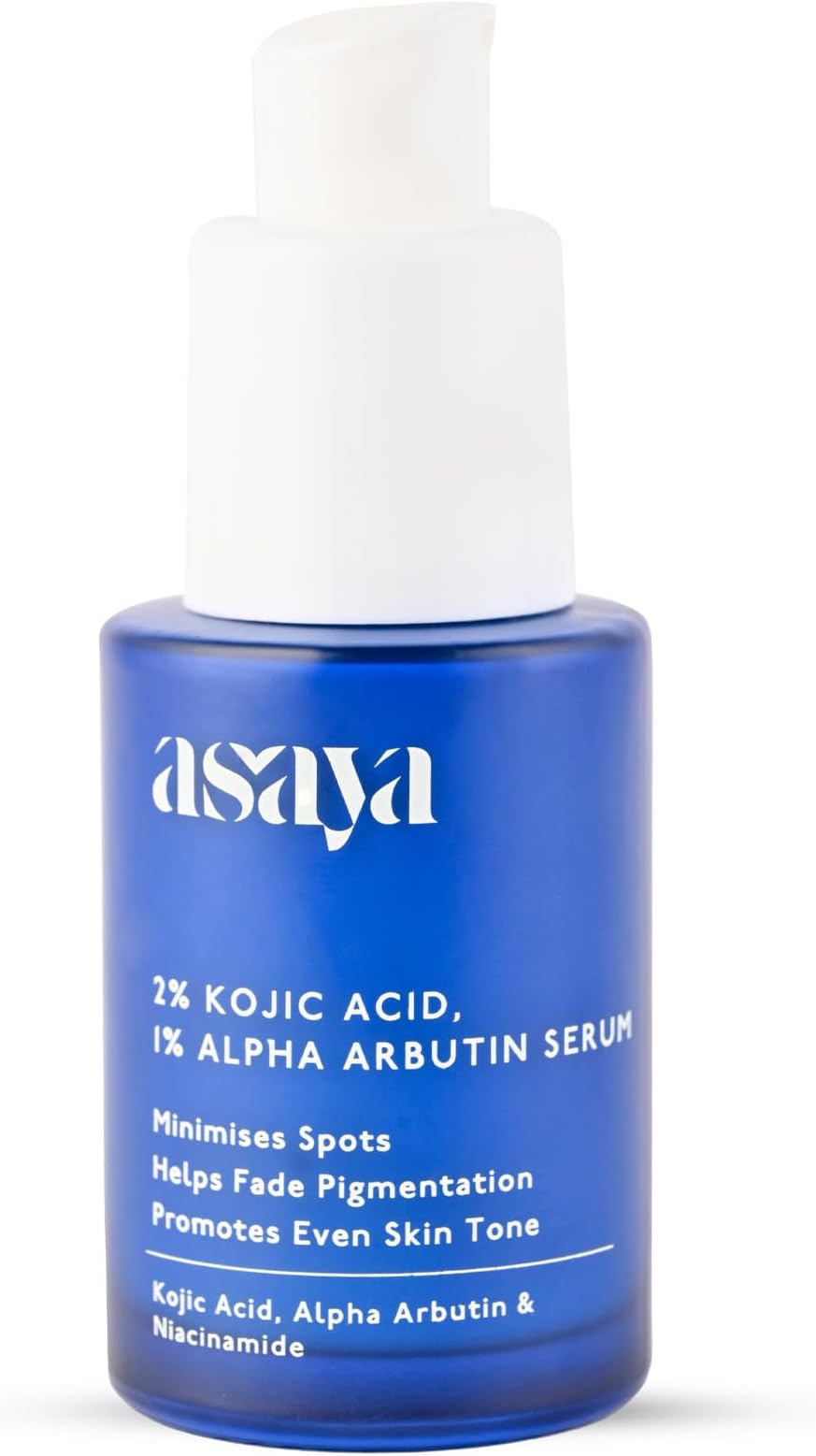 2% Kojic Acid + 1% Alpha Arbutin Face Serum | Advanced Brightening & Pigmentation Correction | Lightweight Kojic Acid Serum for Even Tone & Radiant Skin | 30 ml