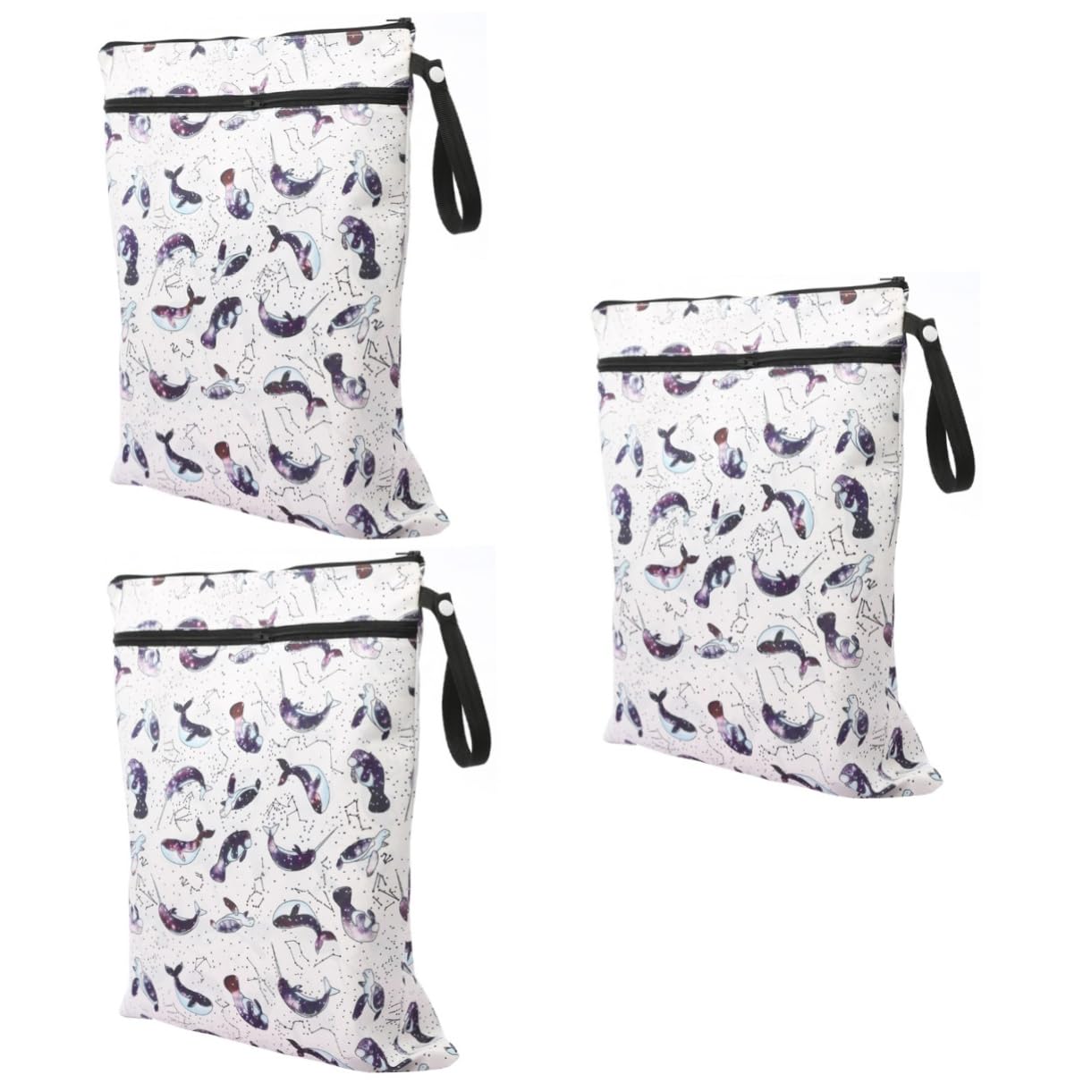 3piezas Bolsa De Multifuncional para Bebés Organizador Reutilizable De Almacenamiento para Paseos Interiores y Exteriores