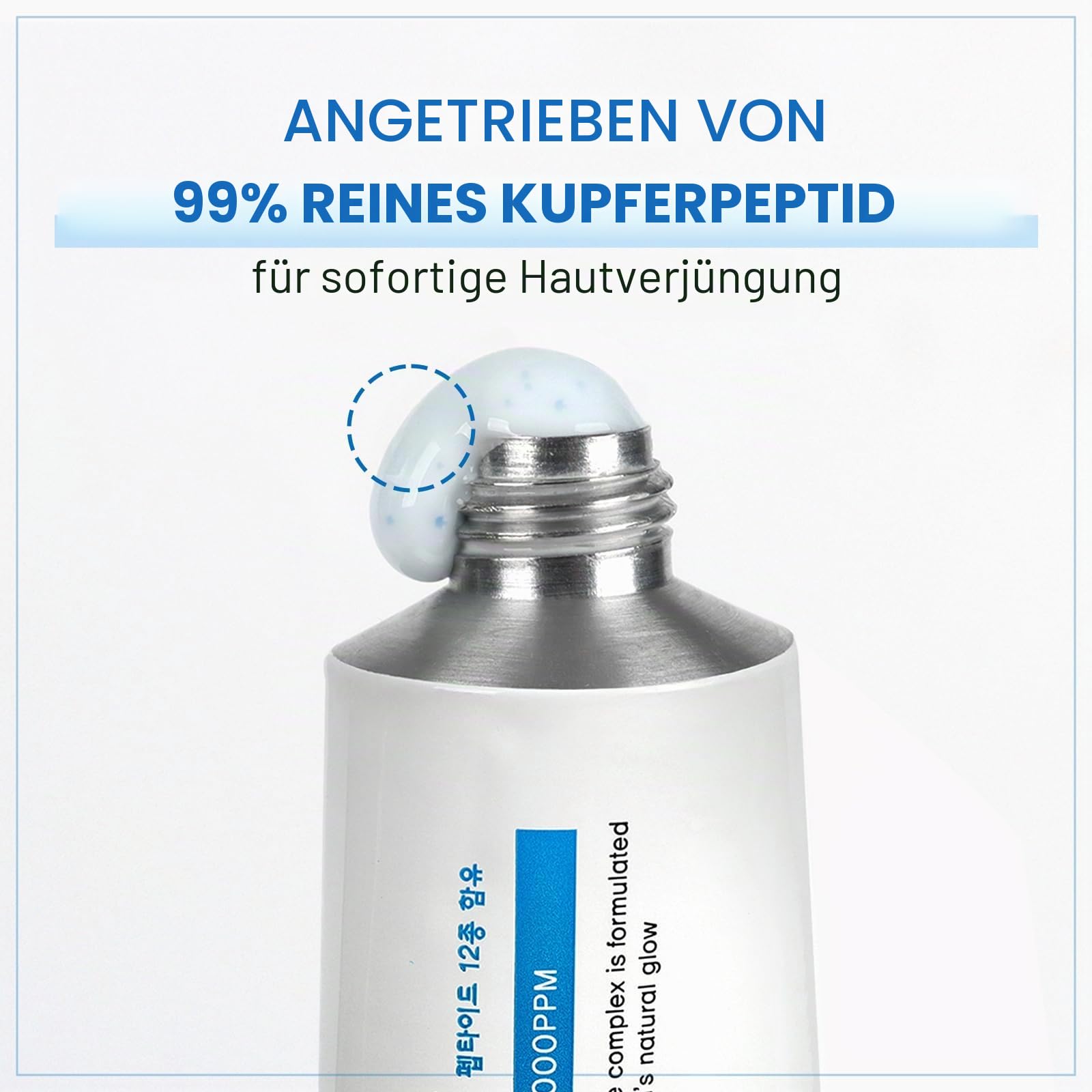 TOSOWOONG Ultimate Anti-Aging & Firming Duo: Copper Peptide 12 Cream & Copper Peptide Face Serum für jugendliche, strahlende Haut