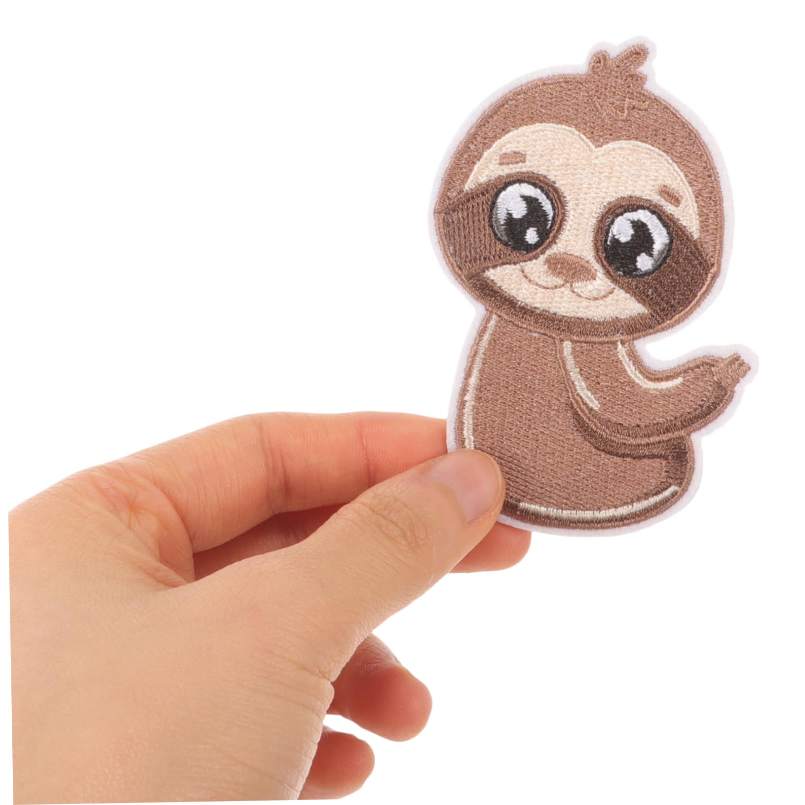 NUOBESTY 40stücke Aufnäher Zum Aufbügeln Form Von Niedlichen Sloths Dekorative Flicken Für Kleidung Hüte Und Taschen Zum Reparieren Und Verzieren Von Textilien