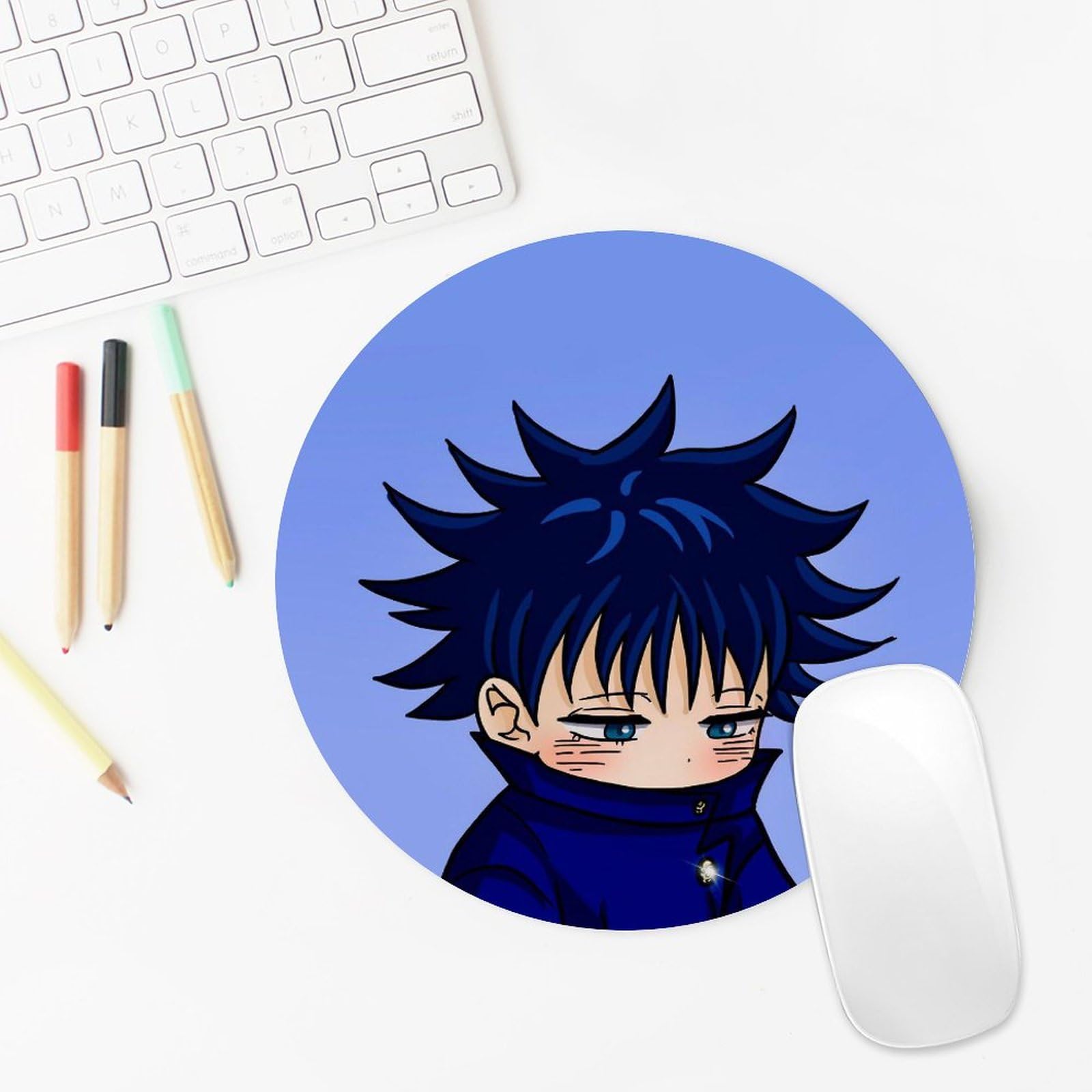Amazon.co.jp: 呪術廻戦 伏黒 恵 マウスパッド 可愛い キャラクター