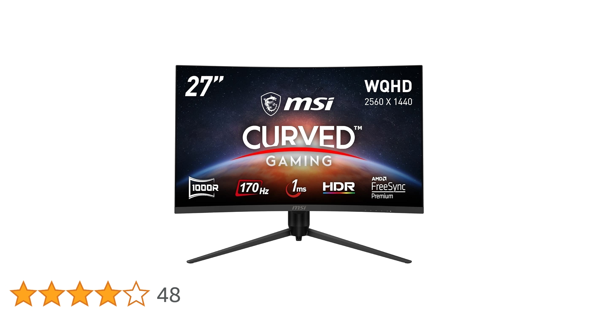 Amazon.co.jp: MSI 湾曲ゲーミングモニター G271CQP E2 27インチ/WQHD Amazon.co.jp: MSI 湾曲ゲーミングモニター G271CQP E2 27インチ/WQHD