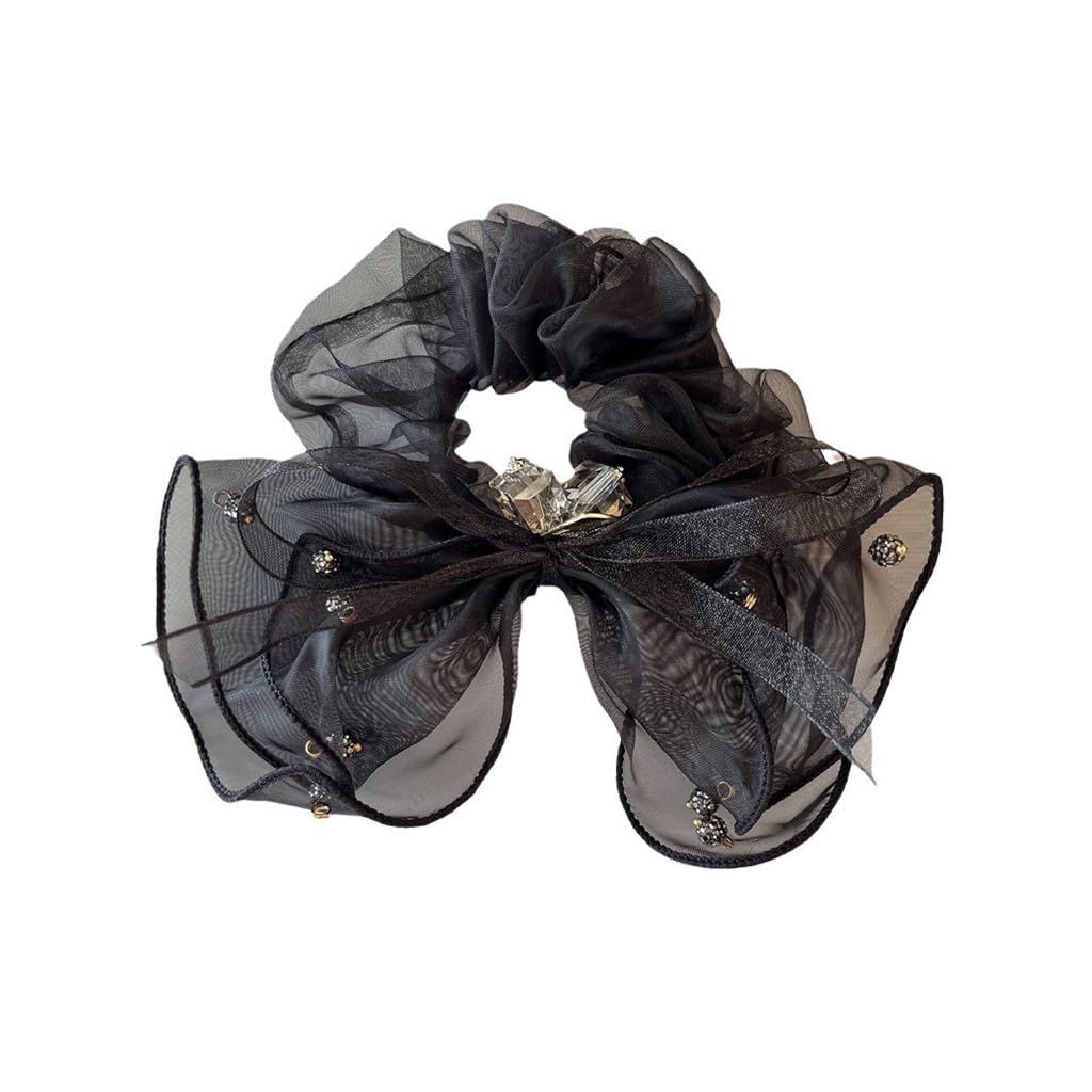 Ornements de cheveux JFDBGU en organza anti-glisse pour fixer un chignon boule