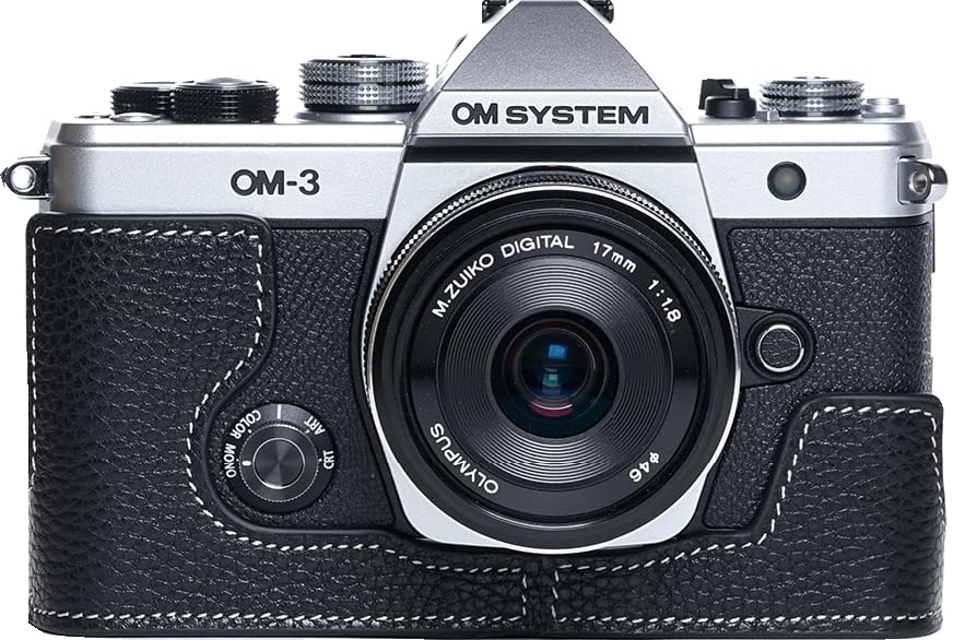 Amazon.com : OM-3 Camera Case, BMAOLLONGB Handmade Genuine Real