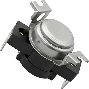 WE04X25194 High Limit Thermostat, Fit for GE Hotpoint Electric Dryers, Replaces 278B1466P001 WE04M137 WE04X25197, 215F 2-Terminal Automatic Reset for GTD33EASK0WW GTD42EASJ0WW HTX24EASK0WS