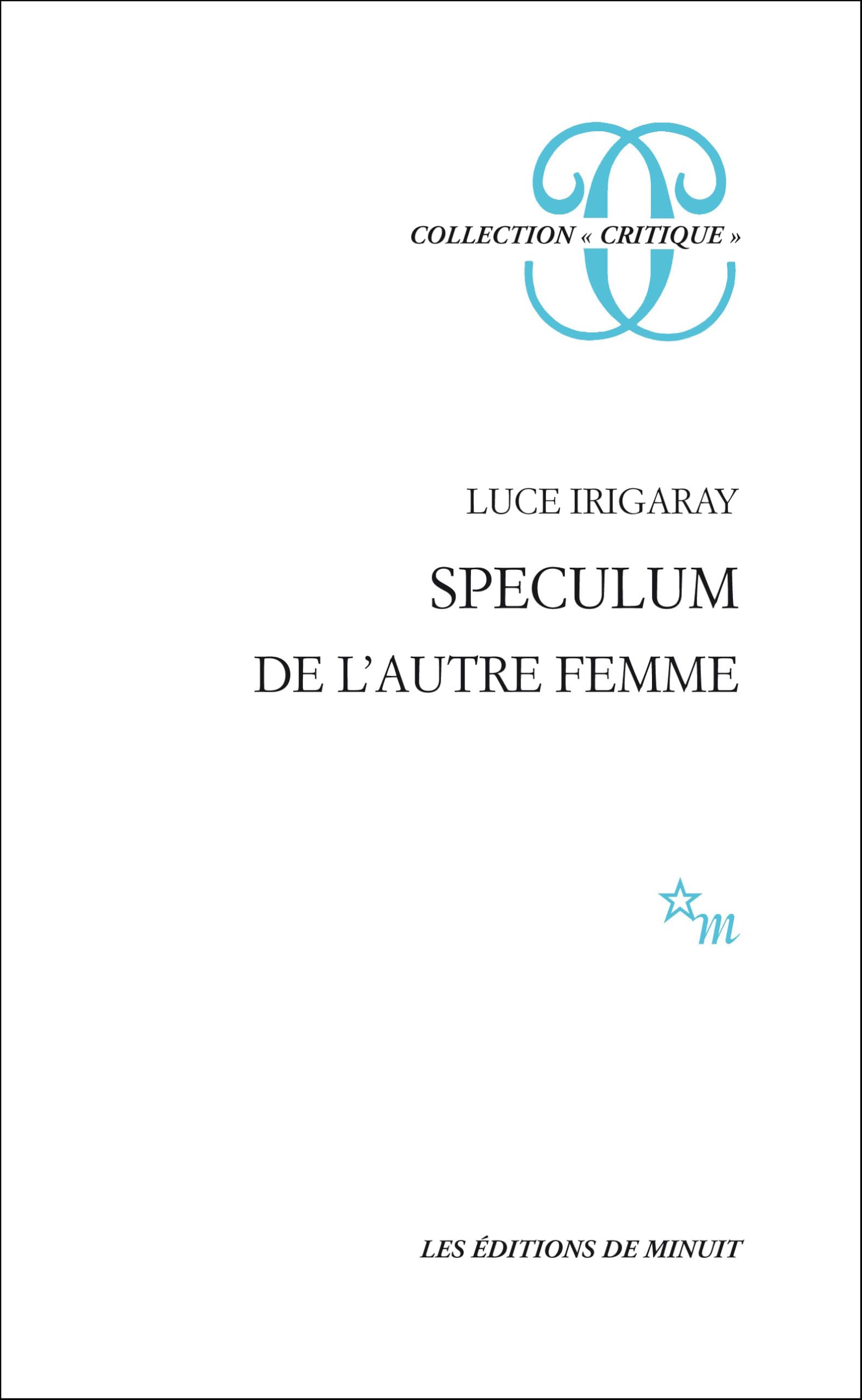 Speculum, de l'autre femme