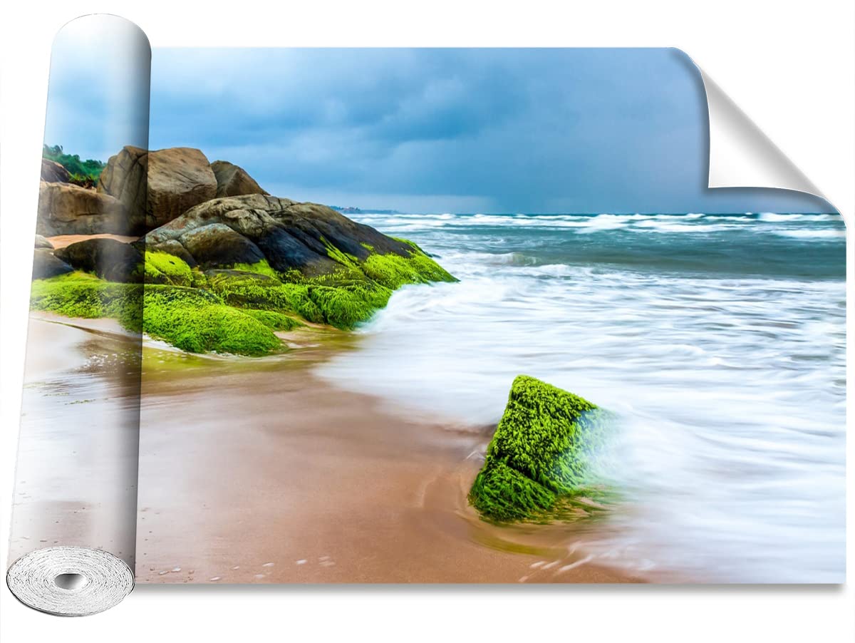 Papier peint plage de sable Tulup 416x254cm pour déco murale
