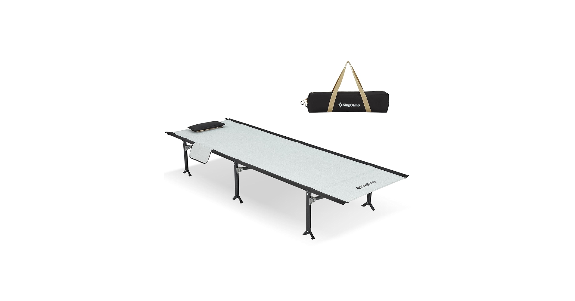 KingCamp Oversized Camping Cot, Folding 440lbs ... - Amazon.com