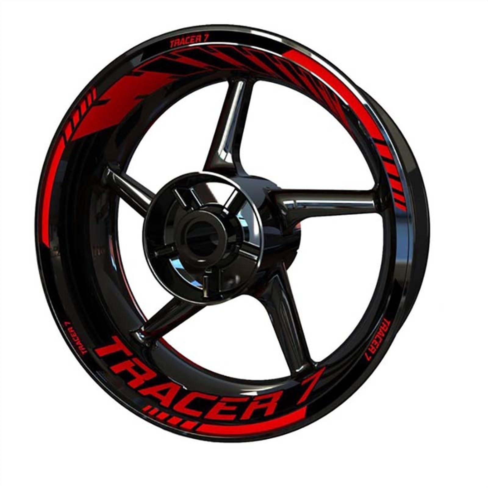 Motorcycle Accessories Wheel Stickers for Yamaha Tracer 9 900 7 Gt 9gt Motorbike Rim Decals Decorative(Color10)