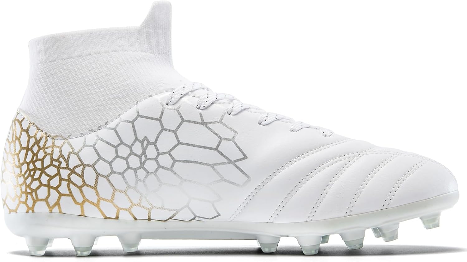 Boys Girls Soccer Cleats Youth Training Football Cleats High-top Soccer Shoes for Little/Big Kid - Image 5