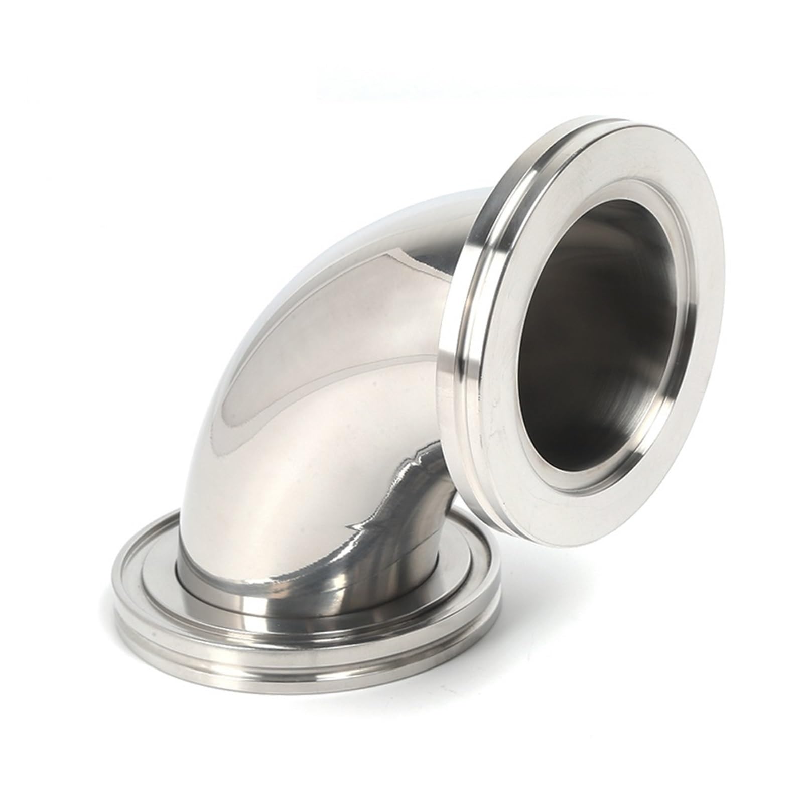 LLBOGRGGN ISO160 Vacuum 90 Degree Elbow Stainless Steel 304 Pipe Flange Corner Bend Pipe Joint