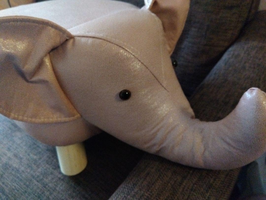 ぞうBIG椅子 薄紫色 光沢仕上げ