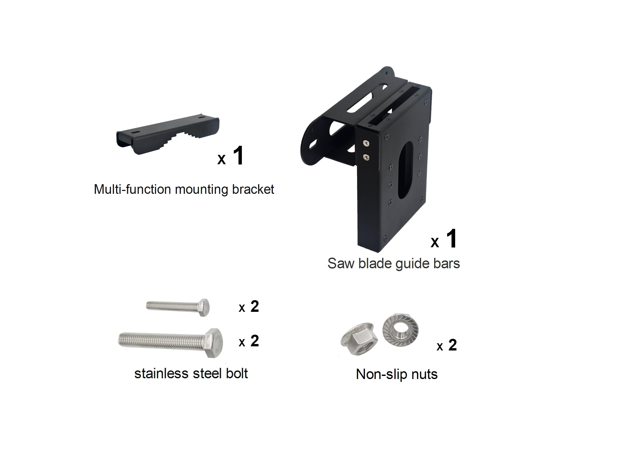 Soporte de motosierra, kit universal de soporte de motosierra para tractores, ATV, UTV, camiones, vehículos utilitarios, adecuado para la mayoría de tamaños de motosierras, hierro resistente, se puede