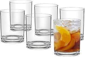 Premium 12oz Plastic Drinking Glasses Set of 6: Shatterproof and Dishwasher Safe