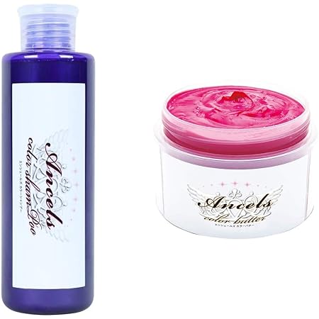 Amazon 2種セット エンシェールズ カラーシャンプー 0ml ムラシャン カラーバター トリートメント 0g フラッシュピンク ノーブランド品 おしゃれ染め 通販